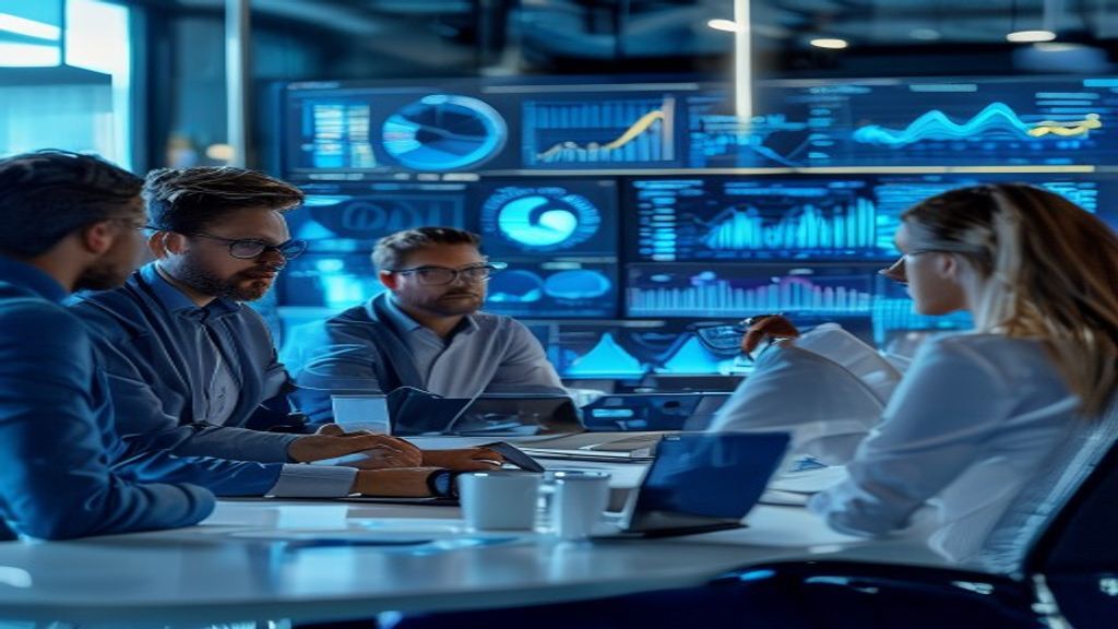 Tark Marine OU consulting team analyzing data